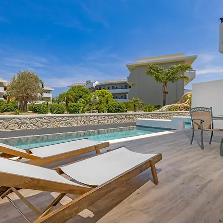 리조트 Virginia Family Kallithéa